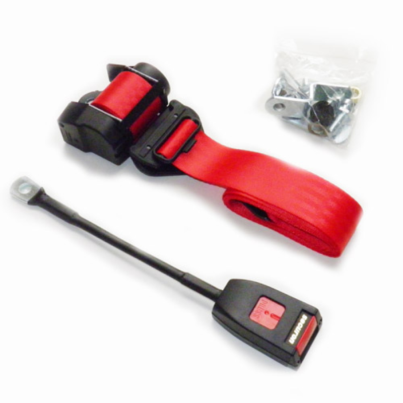 INT017A gordel voorzijde rood